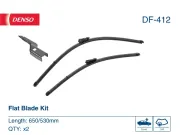Wischblatt beifahrerseitig fahrerseitig DENSO DF-412