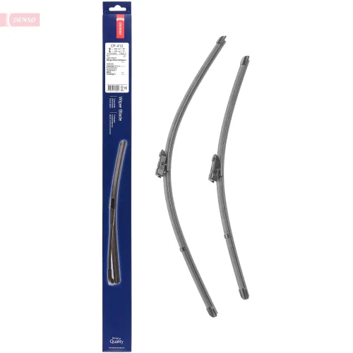 Wischblatt beifahrerseitig fahrerseitig DENSO DF-412 Bild Wischblatt beifahrerseitig fahrerseitig DENSO DF-412