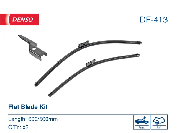 Wischblatt beifahrerseitig fahrerseitig DENSO DF-413