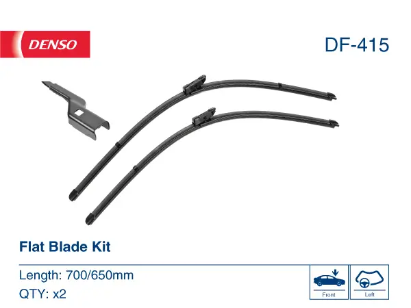 Wischblatt beifahrerseitig fahrerseitig DENSO DF-415