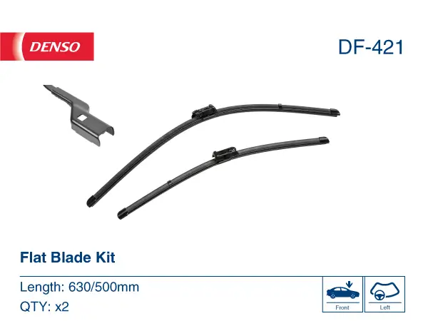 Wischblatt beifahrerseitig fahrerseitig DENSO DF-421