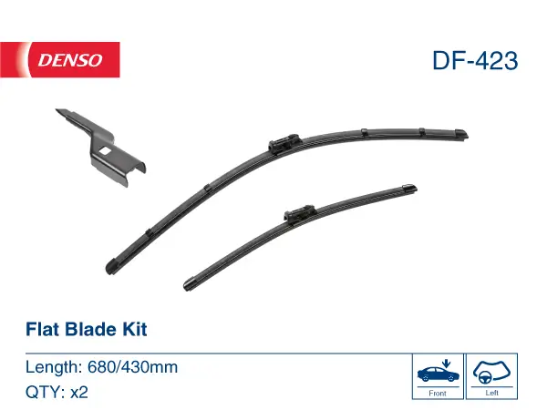 Wischblatt beifahrerseitig fahrerseitig DENSO DF-423