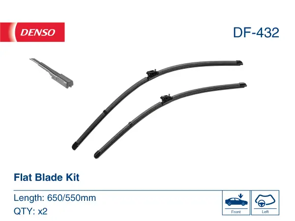 Wischblatt beifahrerseitig fahrerseitig DENSO DF-432