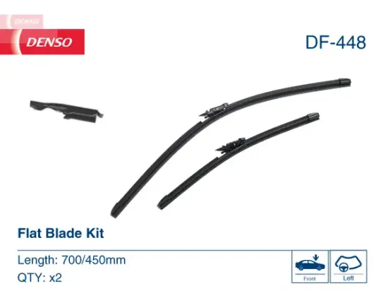 Wischblatt vorne DENSO DF-448 Bild Wischblatt vorne DENSO DF-448