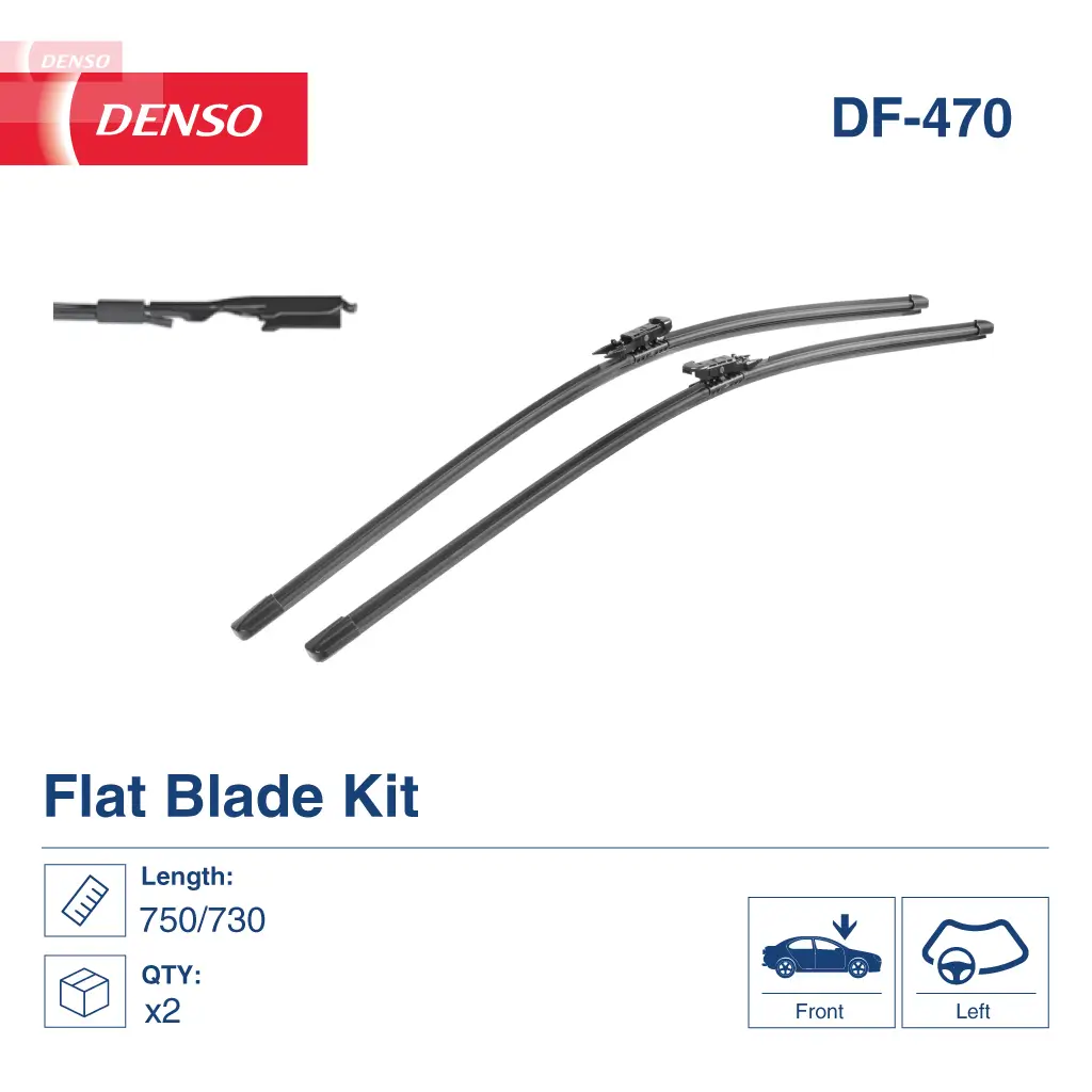 Wischblatt beifahrerseitig fahrerseitig DENSO DF-470