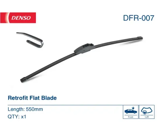 Wischblatt beifahrerseitig DENSO DFR-007 Bild Wischblatt beifahrerseitig DENSO DFR-007