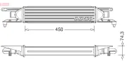 Ladeluftkühler DENSO DIT01007