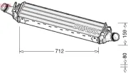 Ladeluftkühler DENSO DIT02038