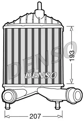 Ladeluftkühler DENSO DIT09101 Bild Ladeluftkühler DENSO DIT09101