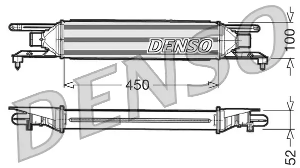 Ladeluftkühler DENSO DIT09106