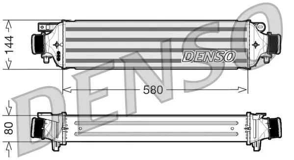 Ladeluftkühler DENSO DIT09108