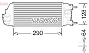Ladeluftkühler DENSO DIT09115