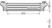 Ladeluftkühler DENSO DIT09121