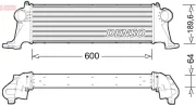 Ladeluftkühler DENSO DIT12004