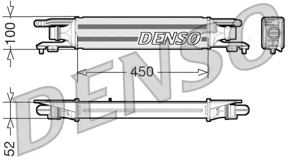 Ladeluftkühler DENSO DIT20001