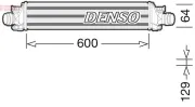 Ladeluftkühler DENSO DIT99000