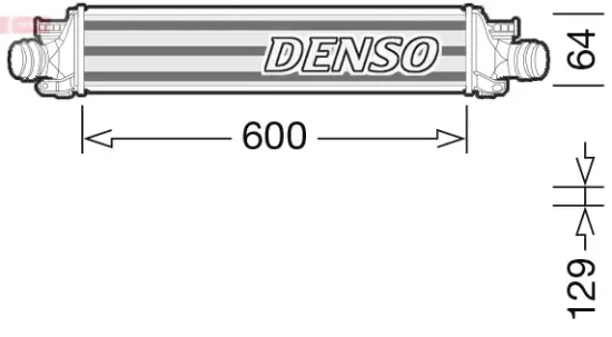 Ladeluftkühler DENSO DIT99000 Bild Ladeluftkühler DENSO DIT99000