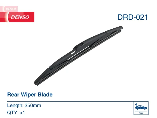 Wischblatt hinten DENSO DRD-021 Bild Wischblatt hinten DENSO DRD-021