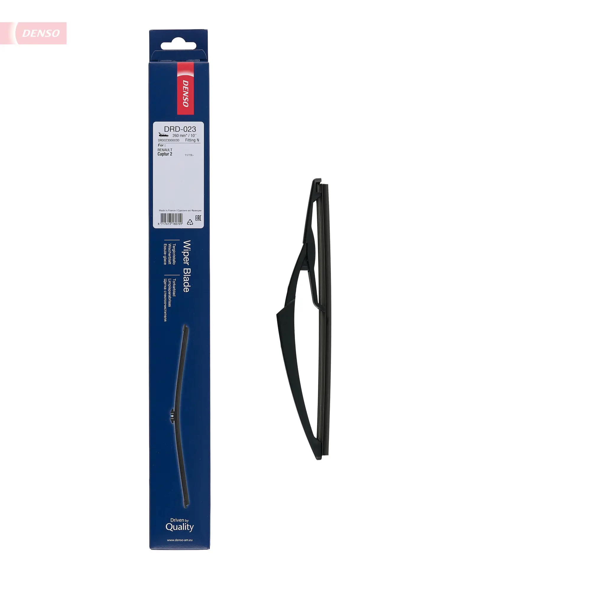 Wischblatt hinten DENSO DRD-023