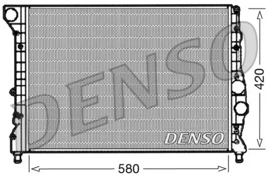 Kühler, Motorkühlung DENSO DRM01001 Bild Kühler, Motorkühlung DENSO DRM01001