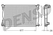 Kühler, Motorkühlung DENSO DRM02038