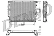 Kühler, Motorkühlung DENSO DRM05020