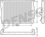 Kühler, Motorkühlung DENSO DRM05073