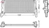 Kühler, Motorkühlung DENSO DRM05074