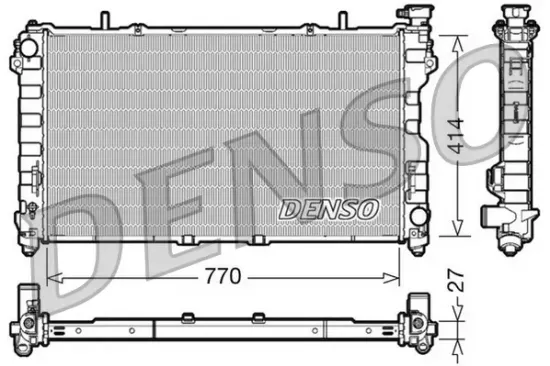 Kühler, Motorkühlung DENSO DRM06011 Bild Kühler, Motorkühlung DENSO DRM06011