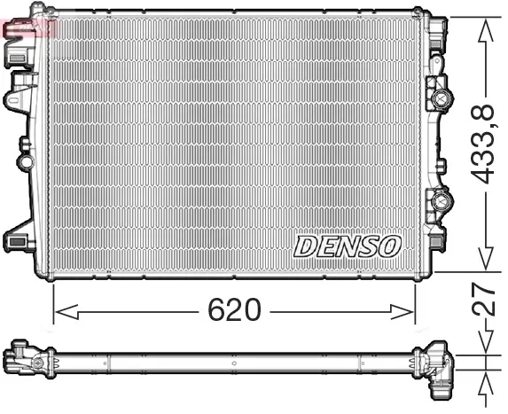 Kühler, Motorkühlung DENSO DRM06178