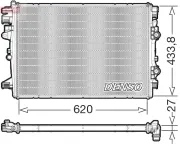 Kühler, Motorkühlung DENSO DRM06178