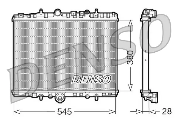 Kühler, Motorkühlung DENSO DRM07056