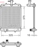 Kühler, Motorkühlung DENSO DRM07063