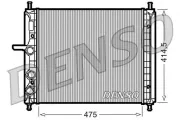 Kühler, Motorkühlung DENSO DRM09034