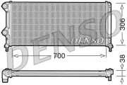 Kühler, Motorkühlung DENSO DRM09060