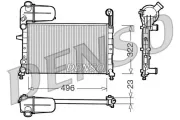 Kühler, Motorkühlung DENSO DRM09133