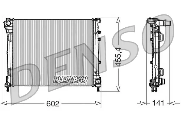 Kühler, Motorkühlung DENSO DRM09160