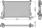 Kühler, Motorkühlung DENSO DRM09175