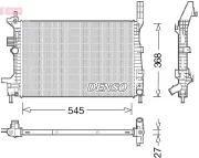 Kühler, Motorkühlung DENSO DRM10029