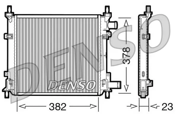 Kühler, Motorkühlung DENSO DRM10060