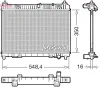 Kühler, Motorkühlung DENSO DRM10113