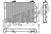 Kühler, Motorkühlung DENSO DRM17072