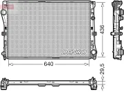 Kühler, Motorkühlung DENSO DRM17104