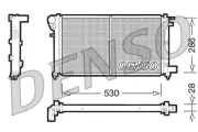 Kühler, Motorkühlung DENSO DRM21002