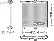 Kühler, Motorkühlung DENSO DRM21105