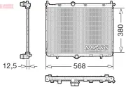 Kühler, Motorkühlung DENSO DRM21107
