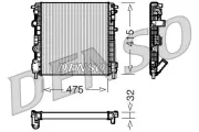 Kühler, Motorkühlung DENSO DRM23015