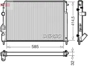 Kühler, Motorkühlung DENSO DRM23034