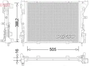 Kühler, Motorkühlung DENSO DRM23035