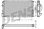 Kühler, Motorkühlung DENSO DRM23091